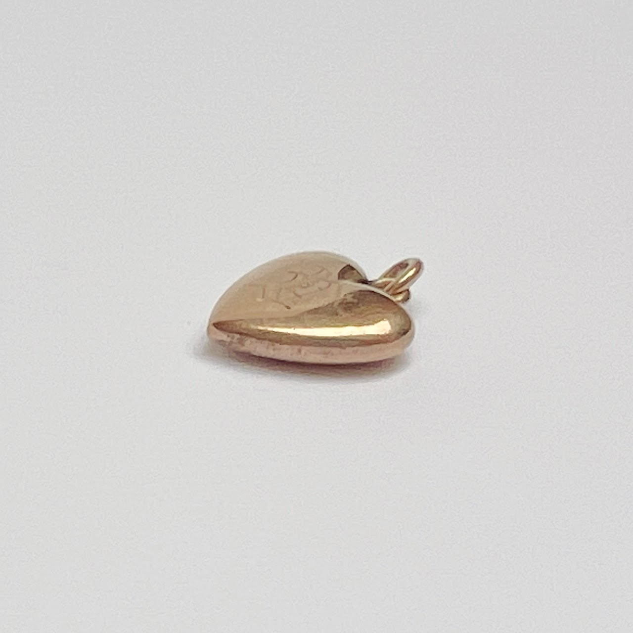 10K Gold Heart Pendant