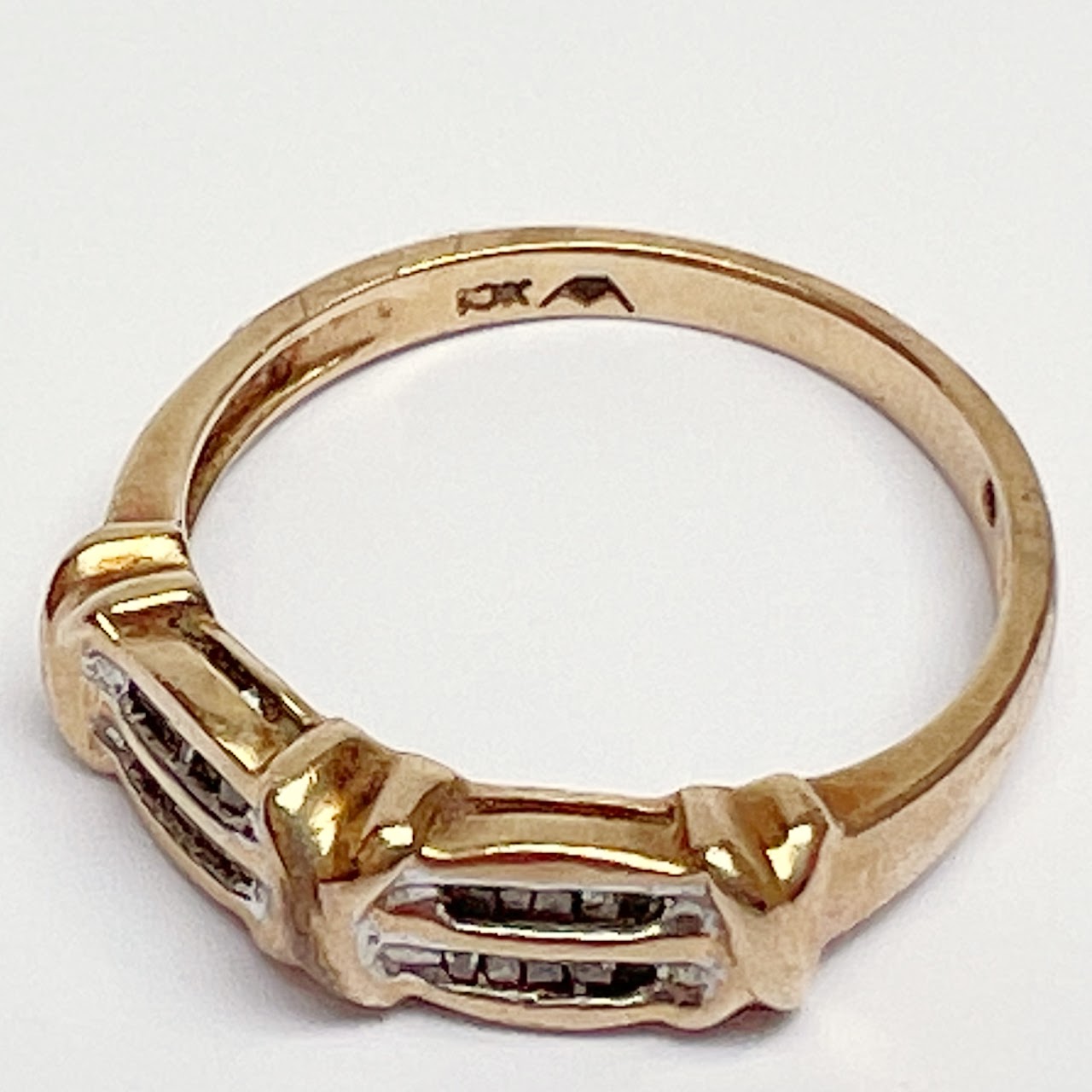 10K Gold and Diamond Ring