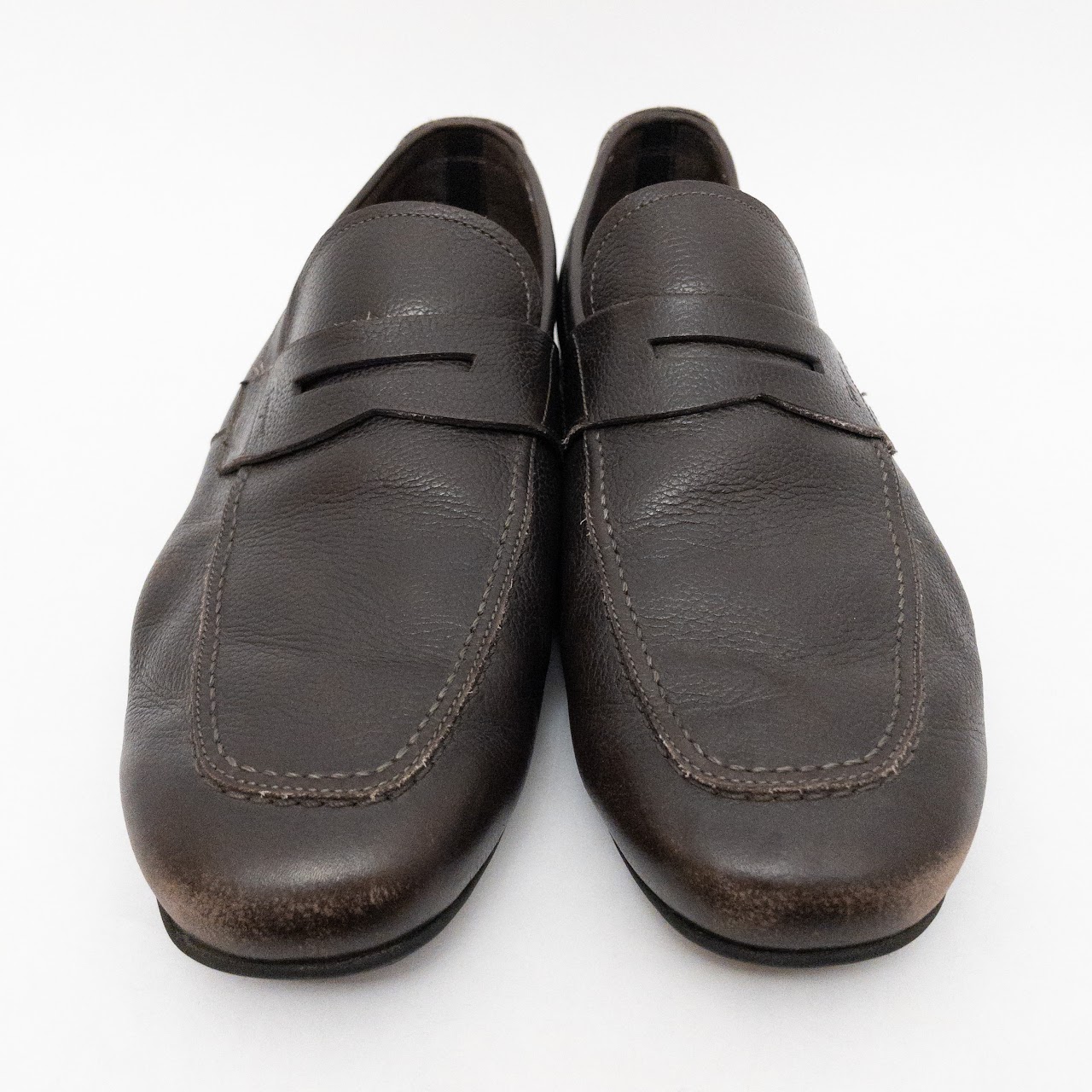 Salvatore Ferragamo Leather Loafers