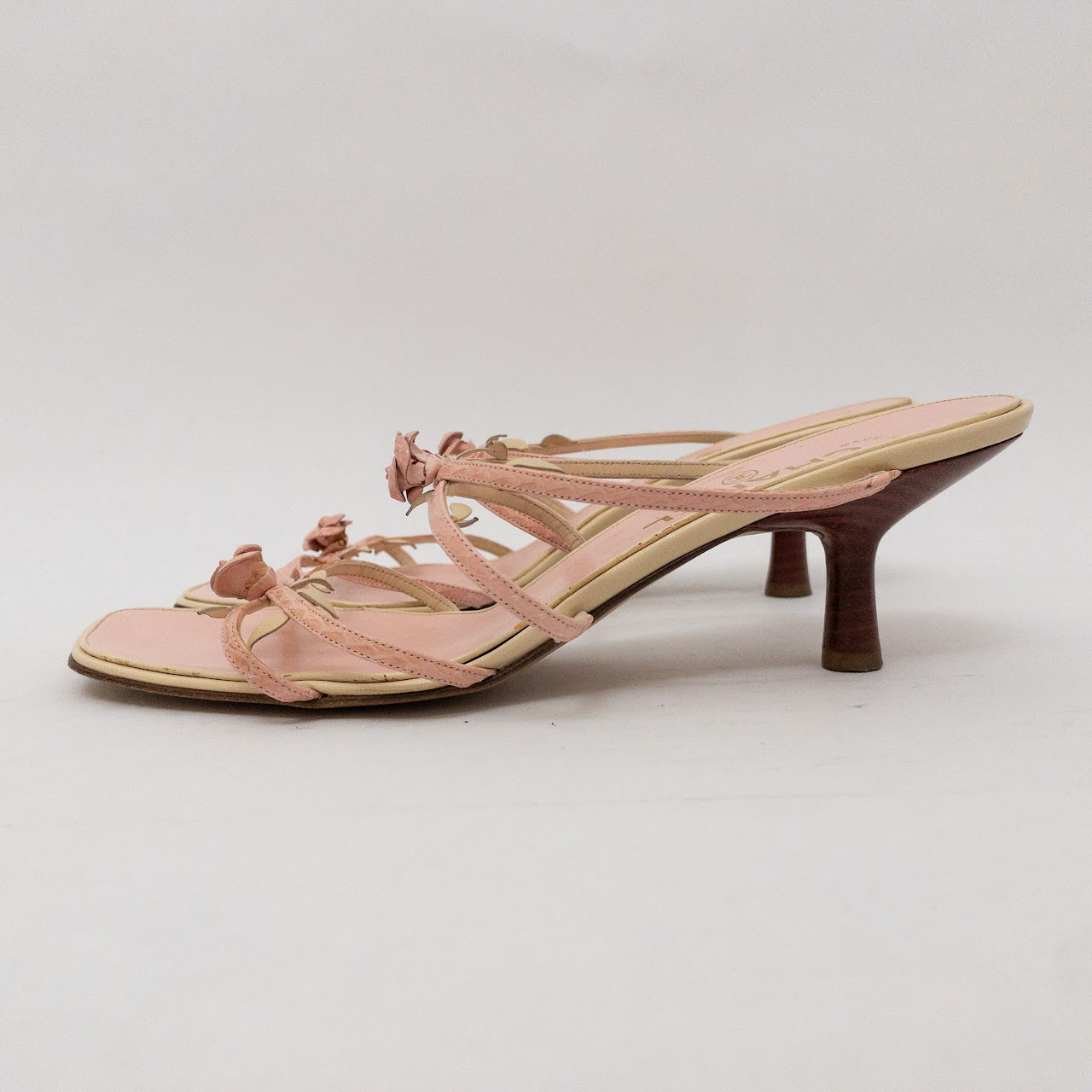 Chanel Pink Rose Sandals