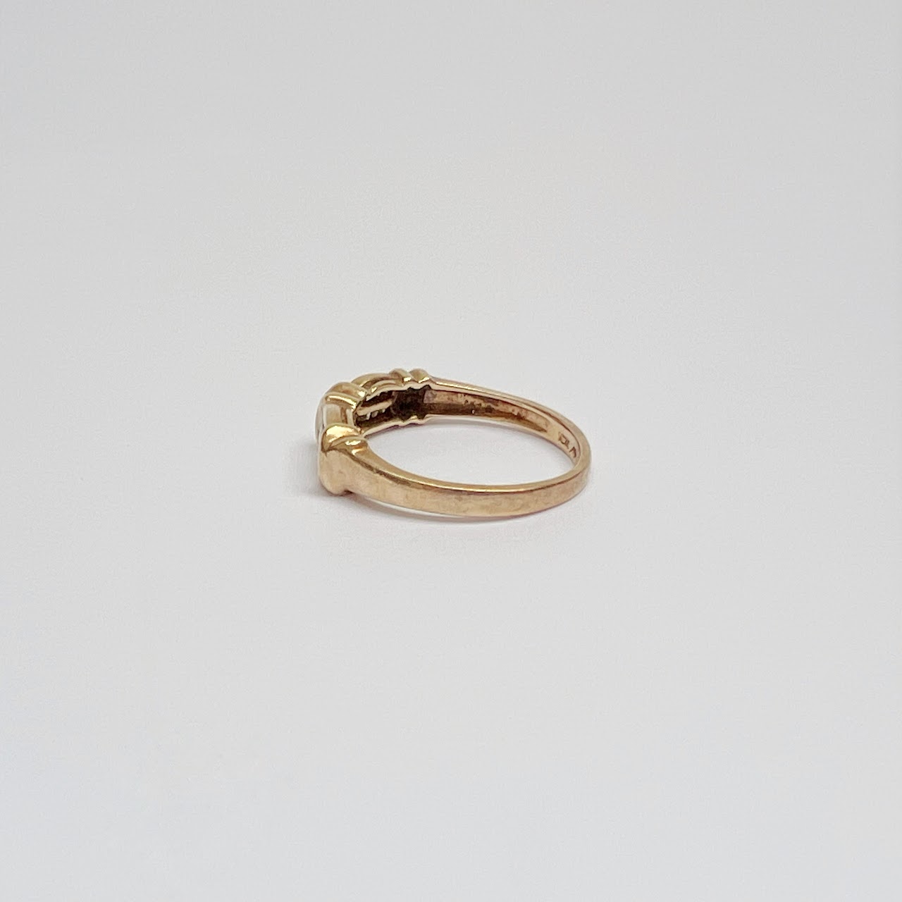 10K Gold and Diamond Ring