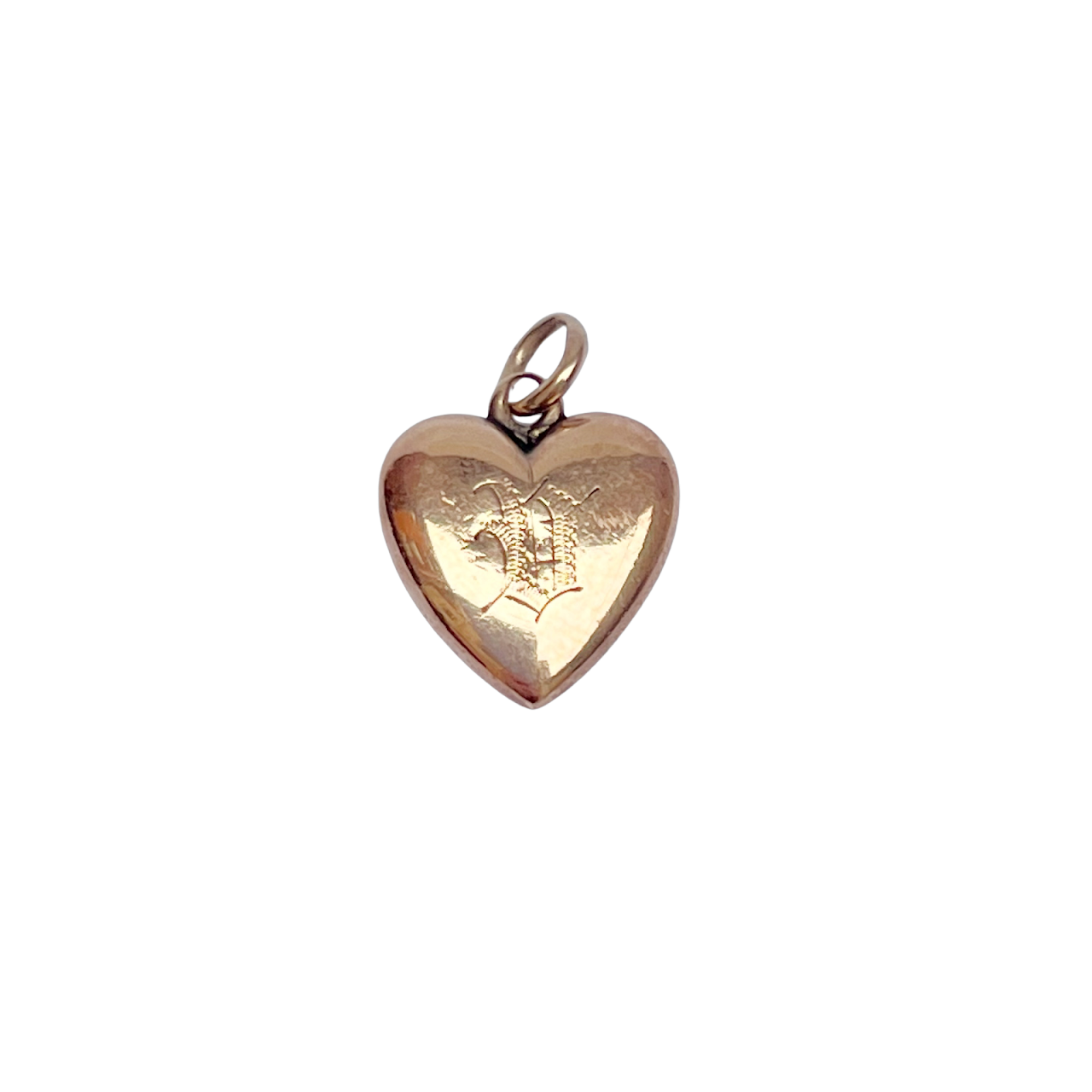 10K Gold Heart Pendant