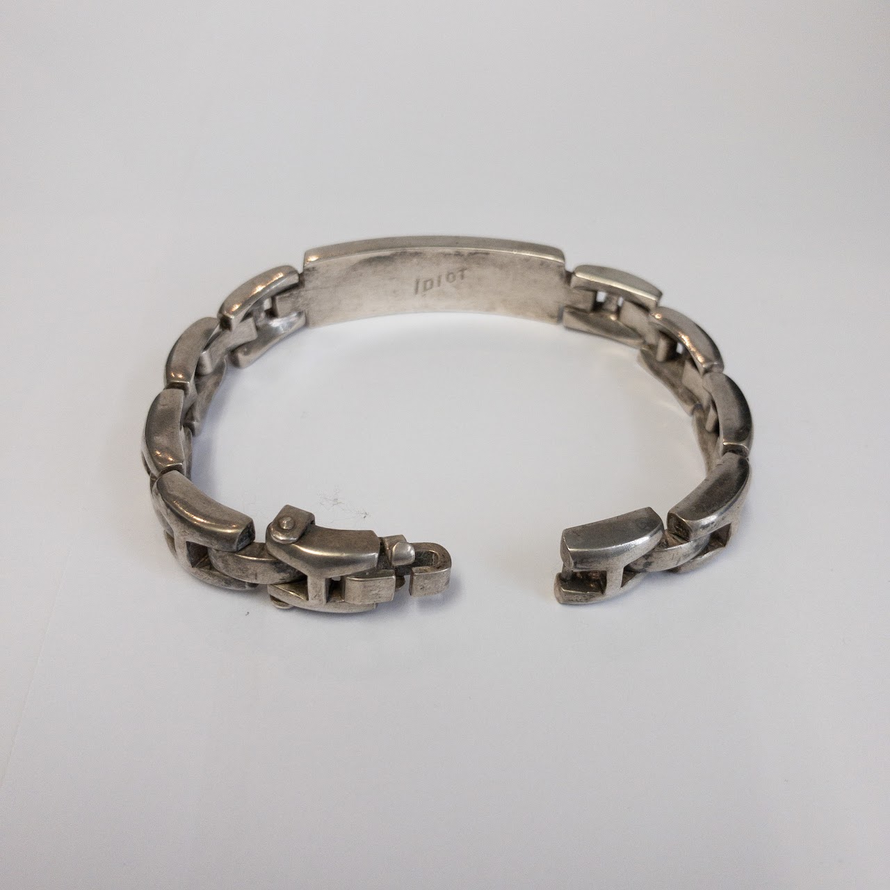 Sterling Silver Engraved Bracelet