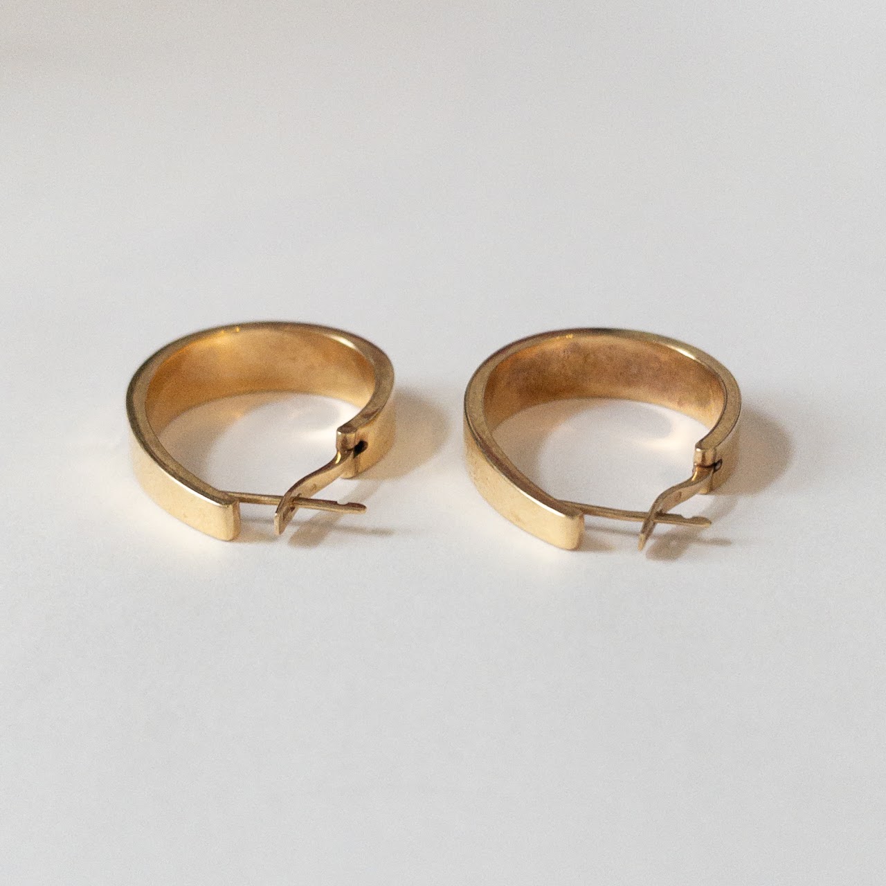 14K Gold Hoop Earrings