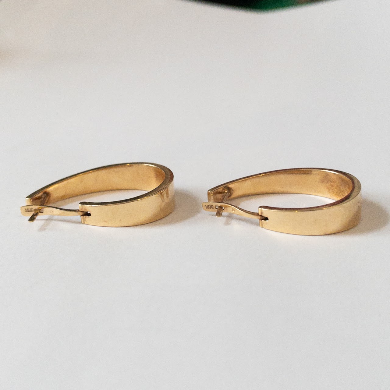 14K Gold Hoop Earrings