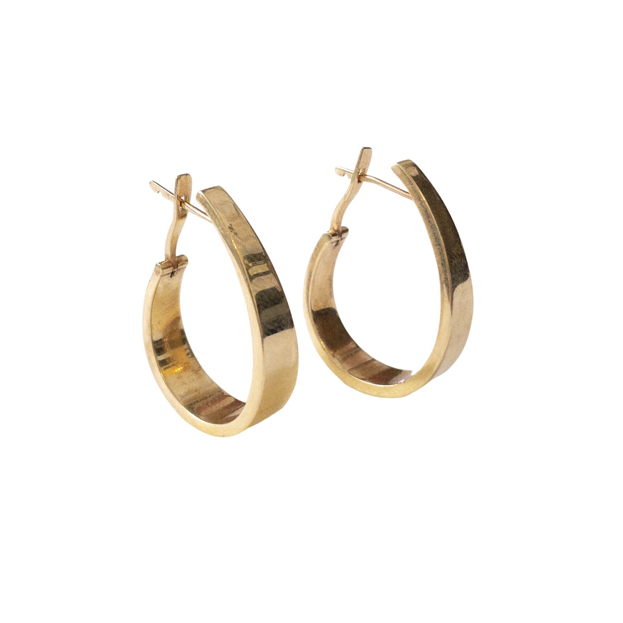 14K Gold Hoop Earrings