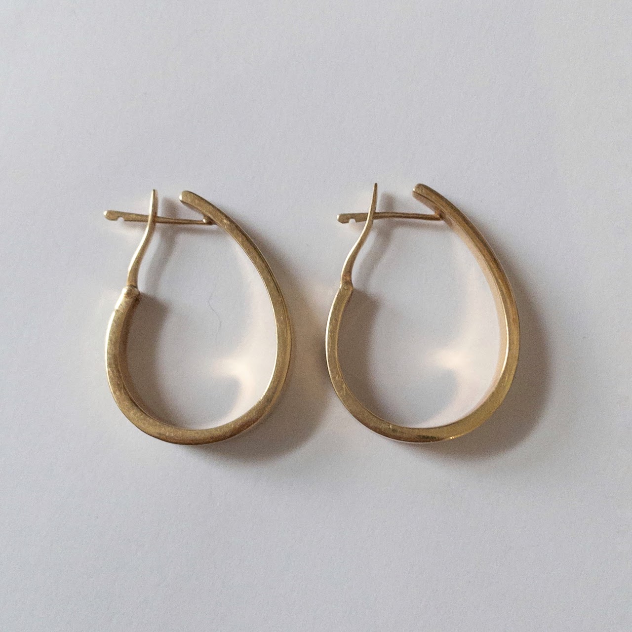 14K Gold Hoop Earrings