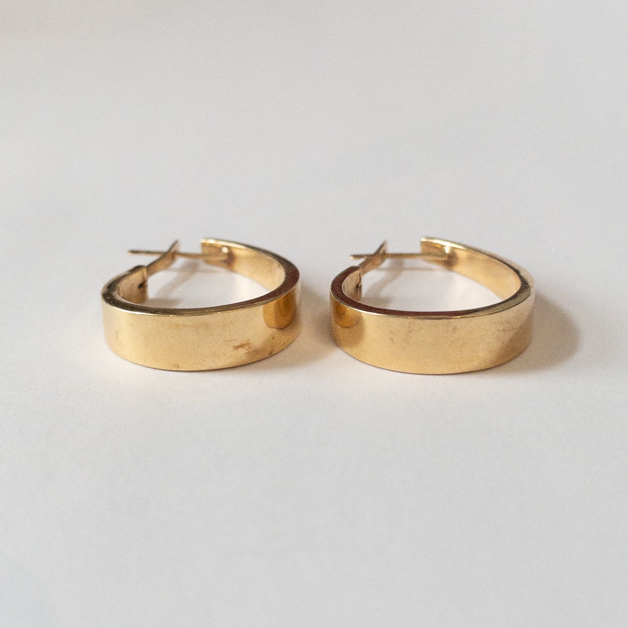 14K Gold Hoop Earrings