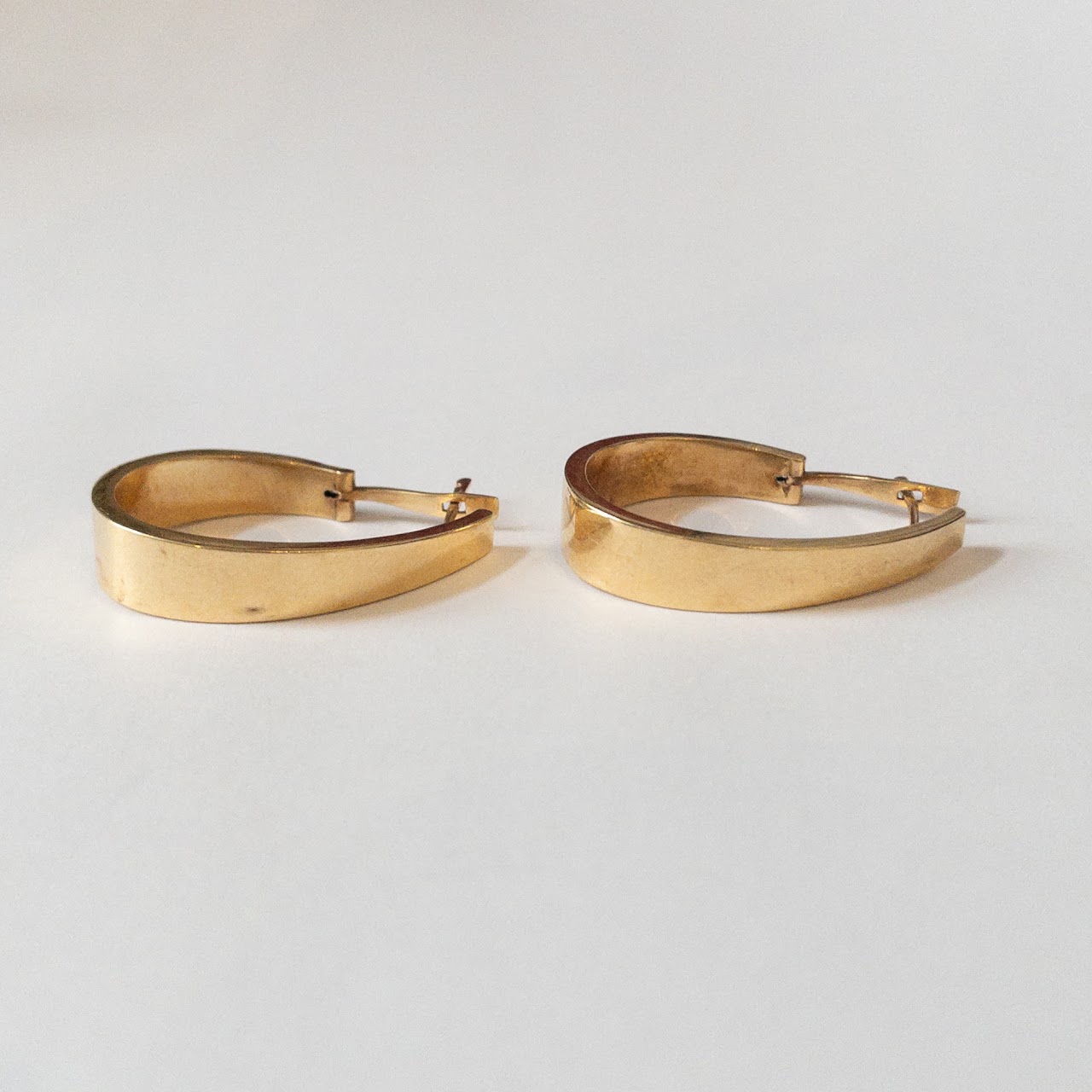 14K Gold Hoop Earrings