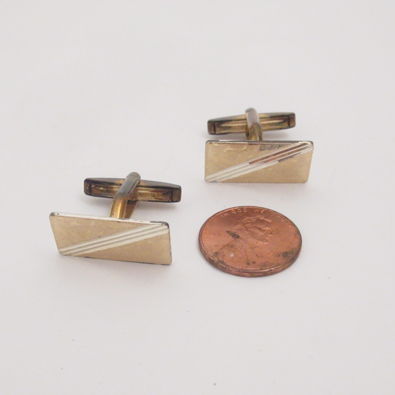 Sterling Silver Vermeil Cufflinks