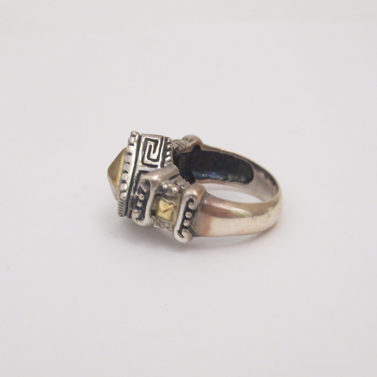 Sterling Silver & 18k Gold Phillip Gabriel Menegatti Ring