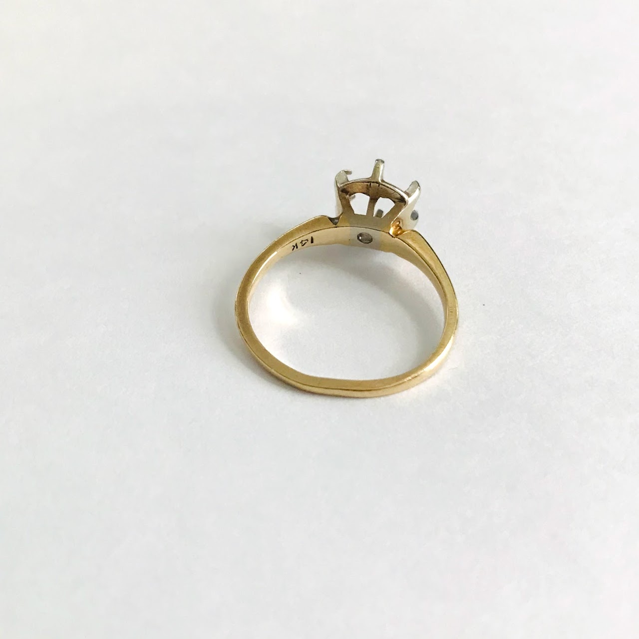 14K Gold Ring Mounting