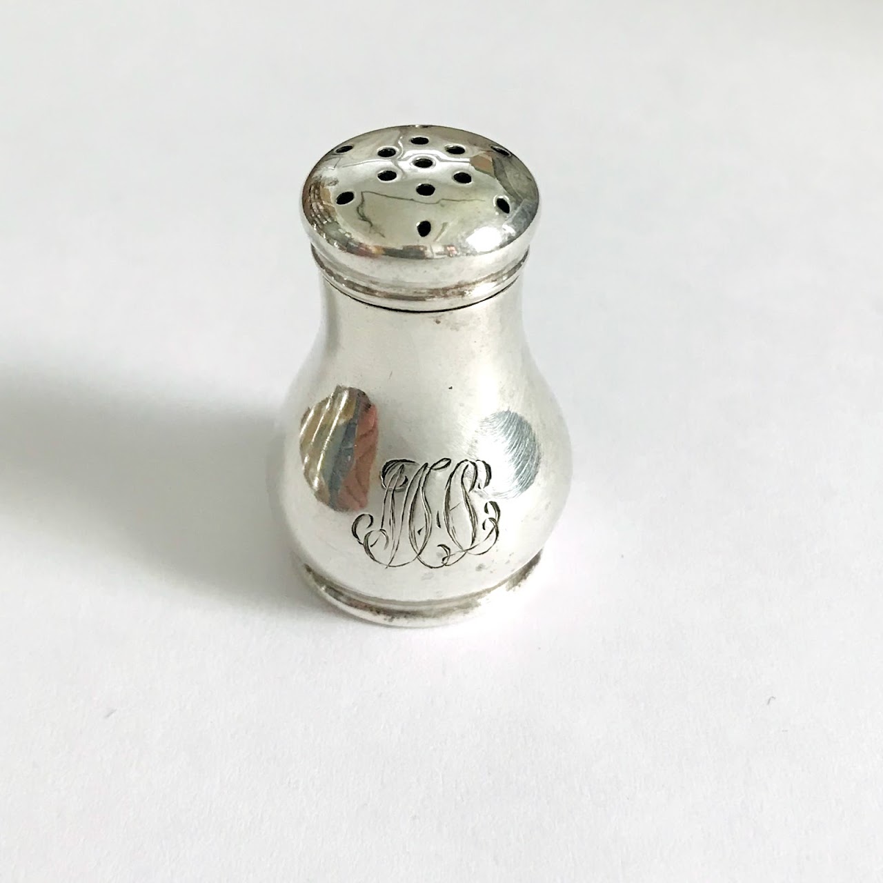 Sterling Silver Individual Salt Shaker Set