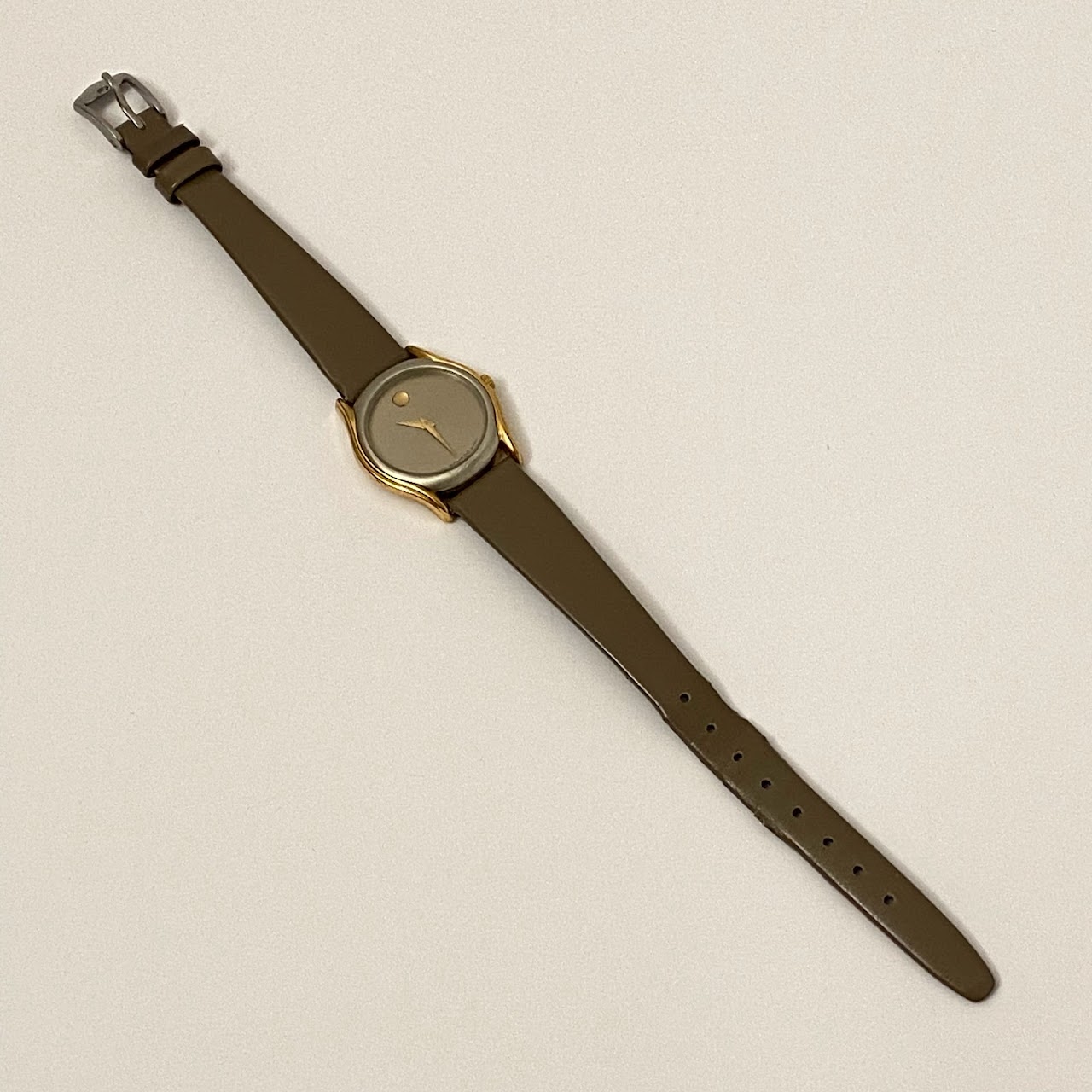 Movado Two Tone Watch. *Needs Repair*