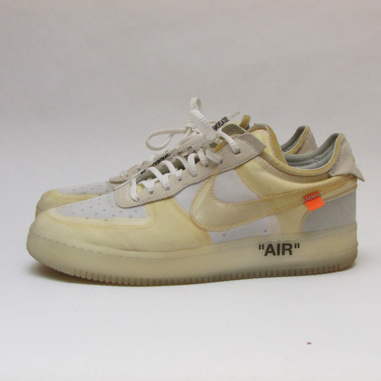 Nike X Off White Collaboration Air Force 1 Sneakers