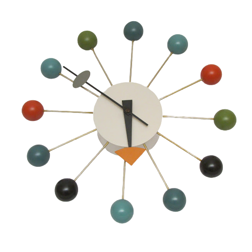 Nelson Ball Wall Clock By Vitra Design Museum