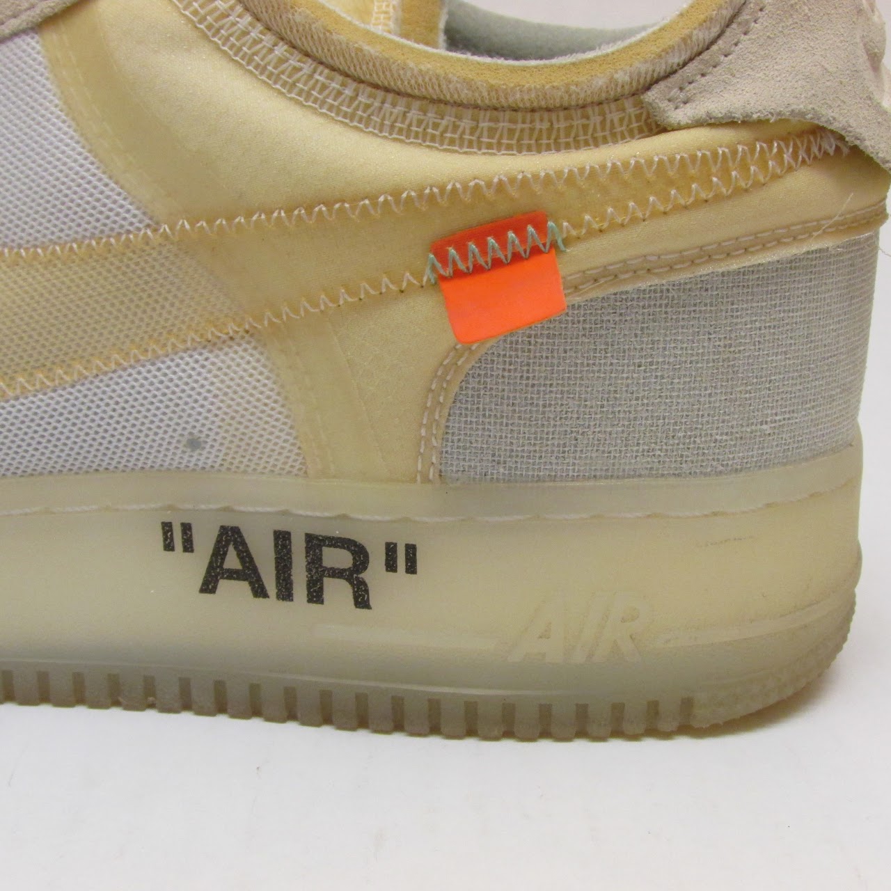 Nike X Off White Collaboration Air Force 1 Sneakers