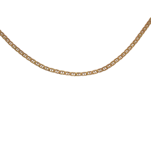 14K Gold Anchor Chain Necklace