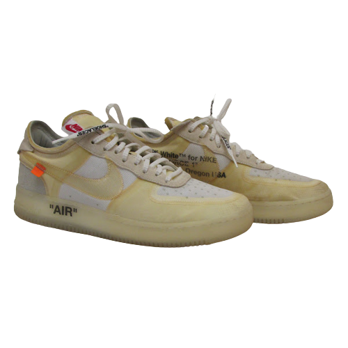 Nike X Off White Collaboration Air Force 1 Sneakers