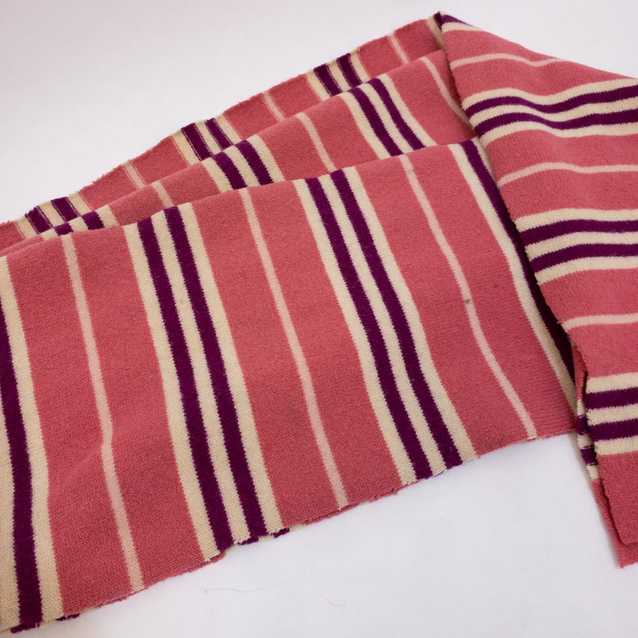 Burberry London Lambswool Striped Scarf