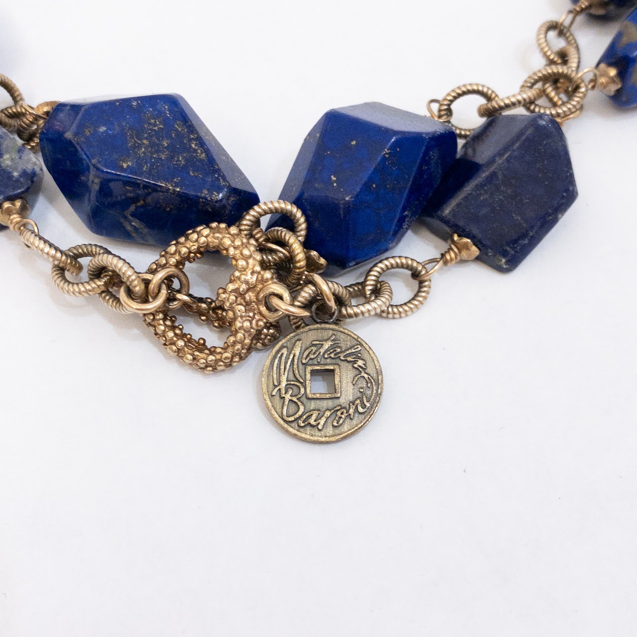 Natalie Baroni Lapis Lazuli Statement Necklace