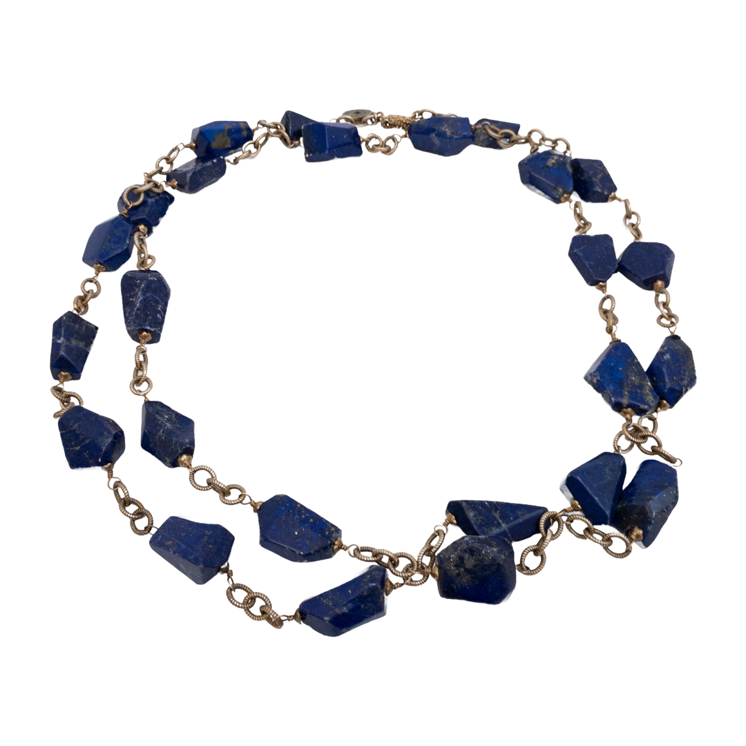 Natalie Baroni Lapis Lazuli Statement Necklace