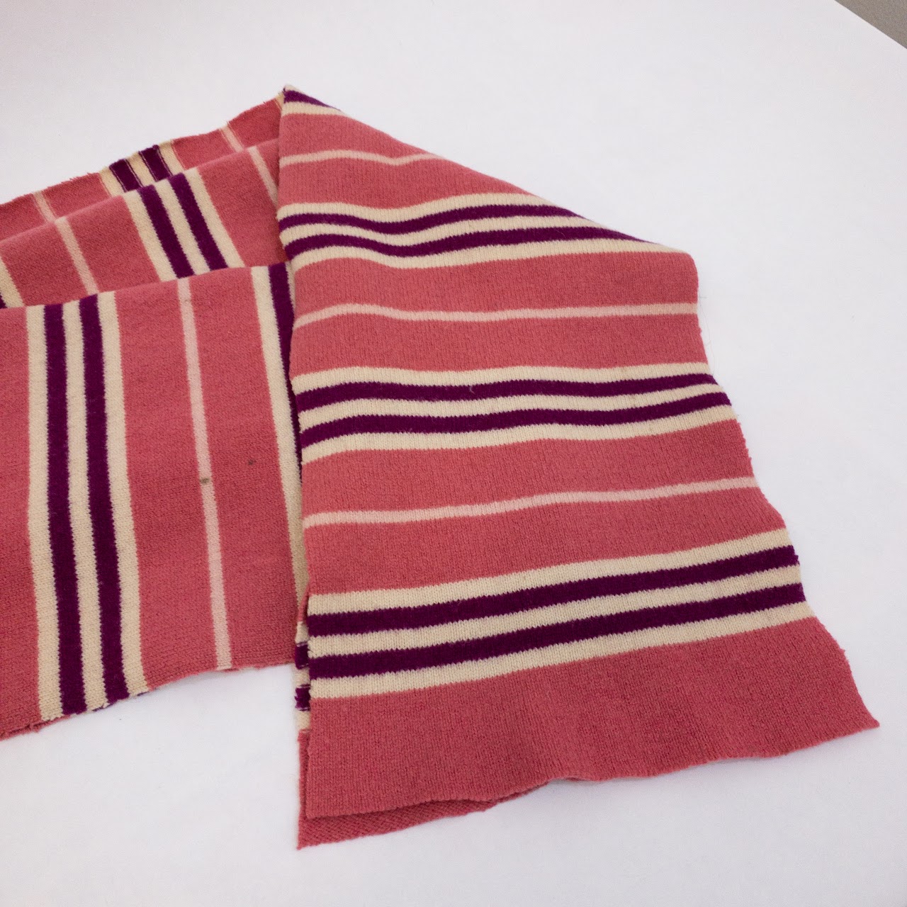 Burberry London Lambswool Striped Scarf