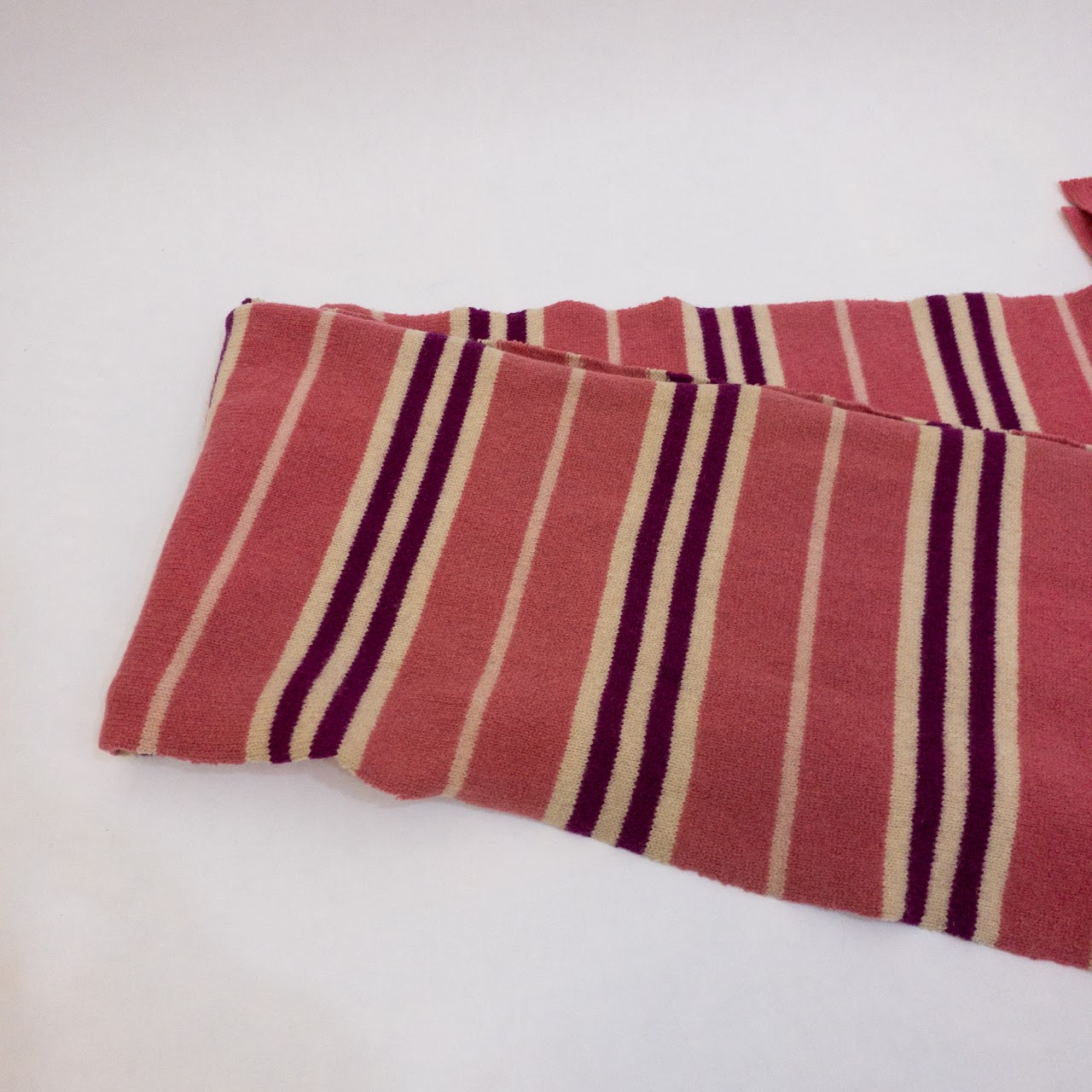 Burberry London Lambswool Striped Scarf