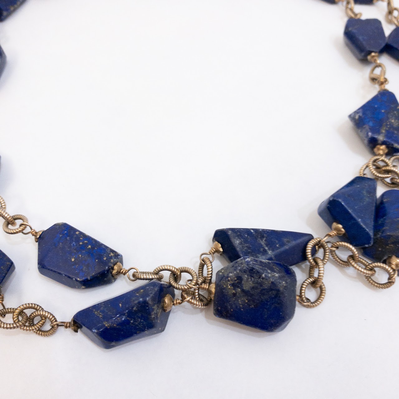 Natalie Baroni Lapis Lazuli Statement Necklace