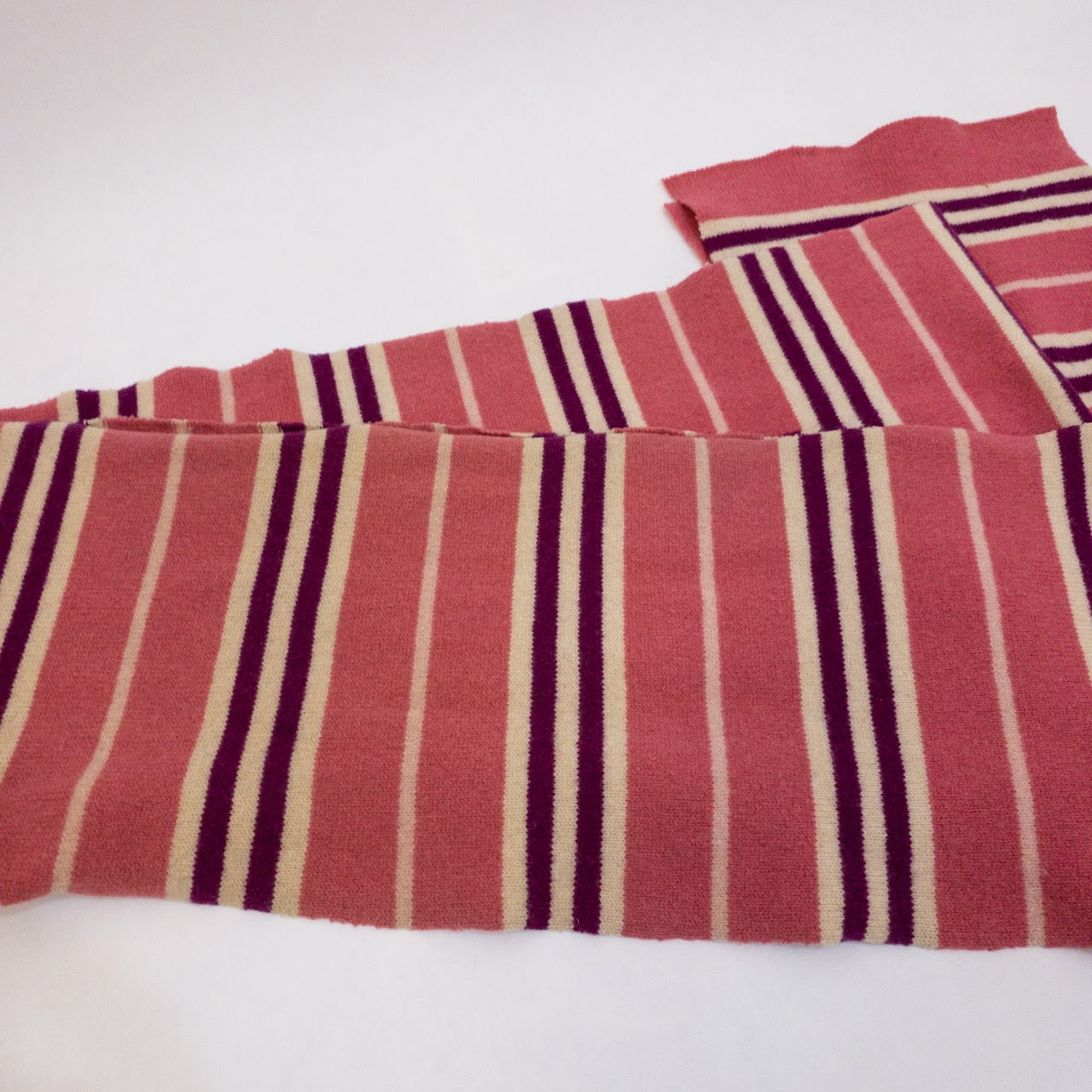 Burberry London Lambswool Striped Scarf