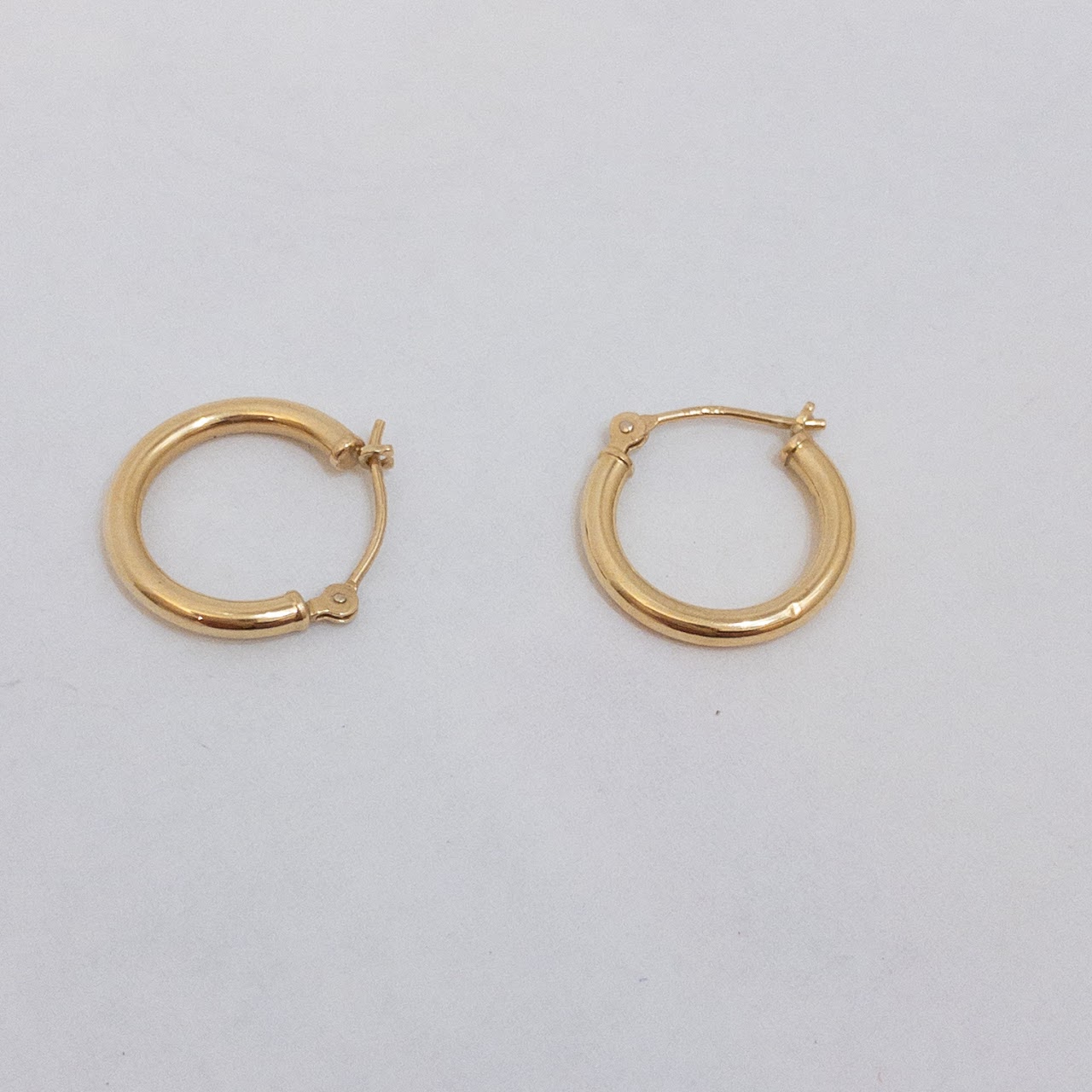 14K Gold Mini Hoop Earrings