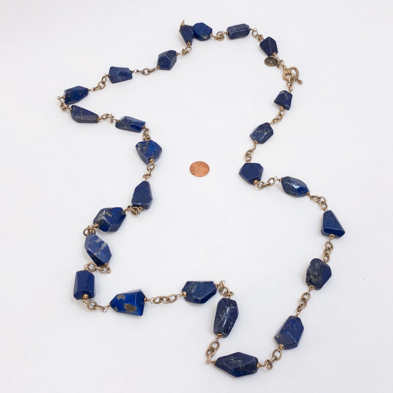 Natalie Baroni Lapis Lazuli Statement Necklace