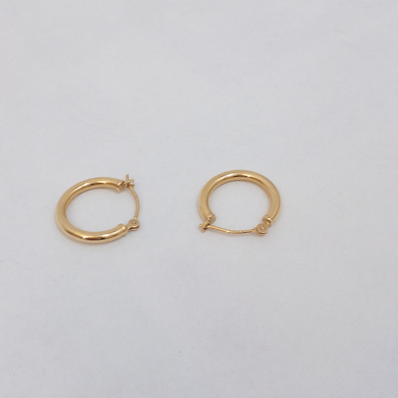 14K Gold Mini Hoop Earrings