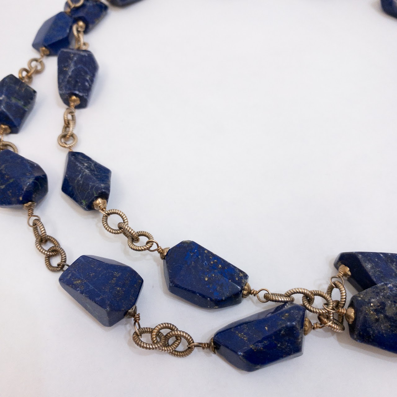 Natalie Baroni Lapis Lazuli Statement Necklace