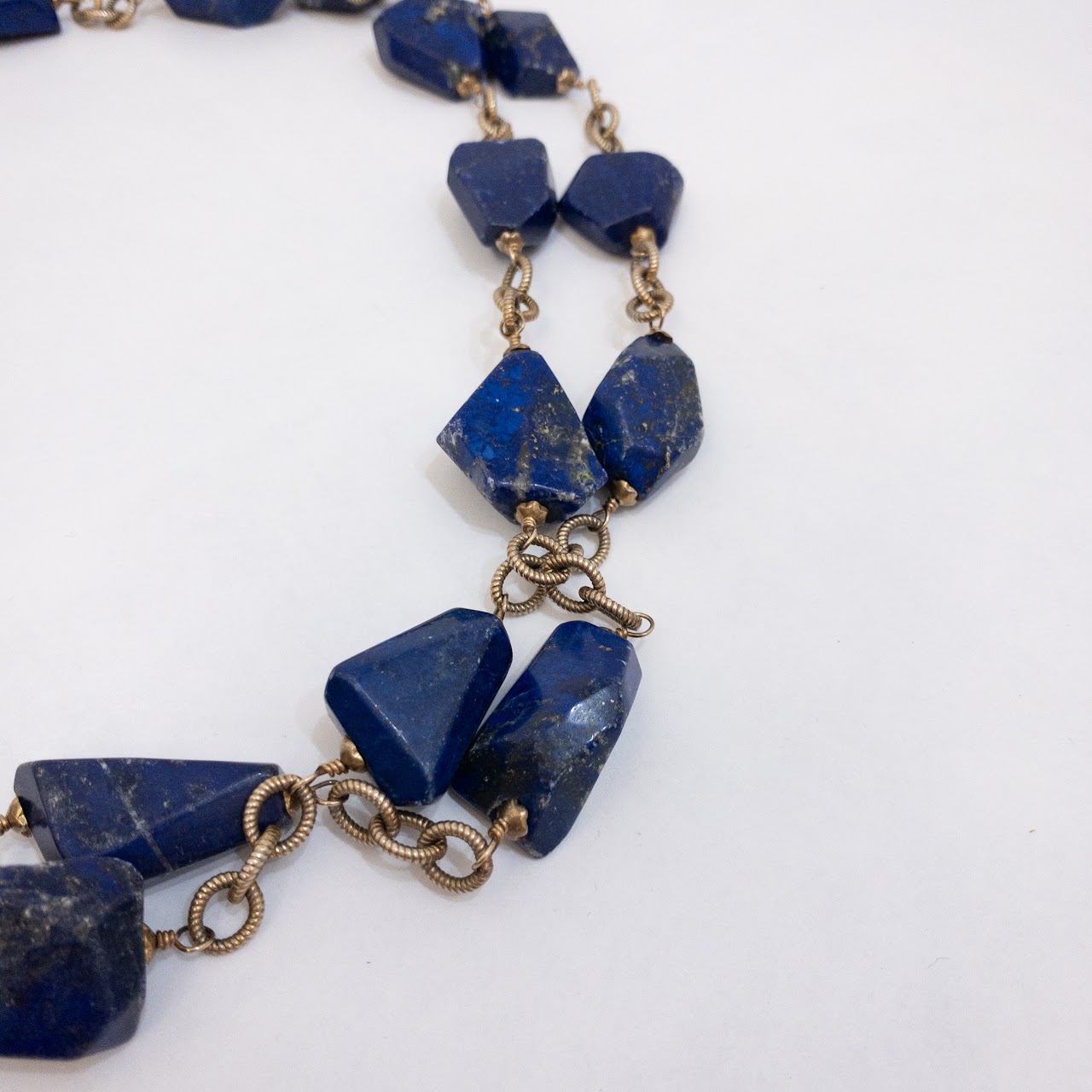 Natalie Baroni Lapis Lazuli Statement Necklace