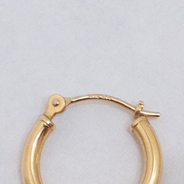 14K Gold Mini Hoop Earrings