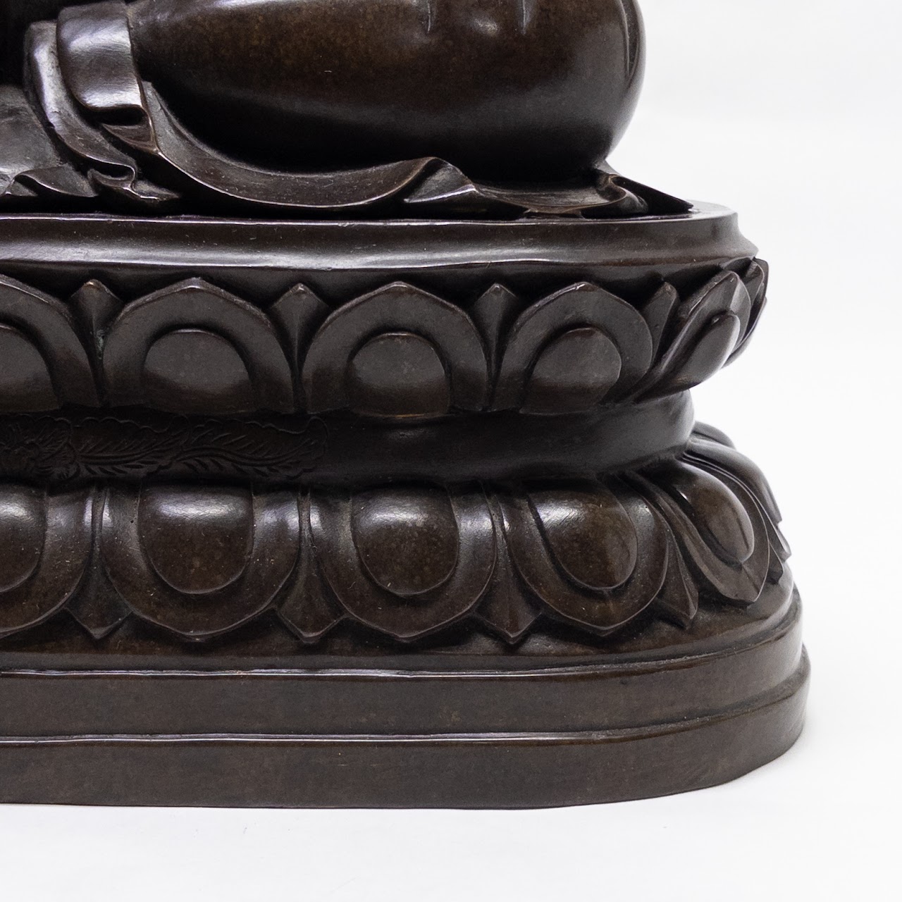 Bronze Shakyamuni  Amitabha Seated Buddha Statue