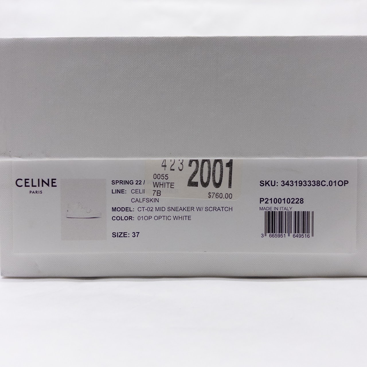 Celine Mid Sneaker Trainer