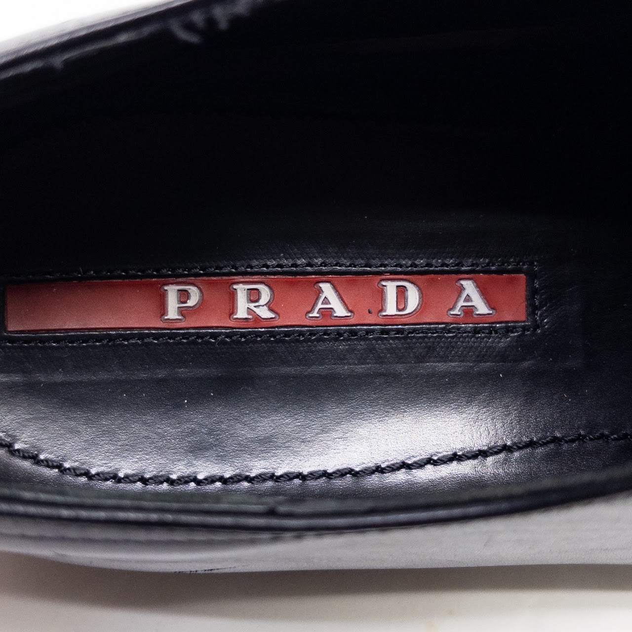 Prada Sport Lace Up Loafers