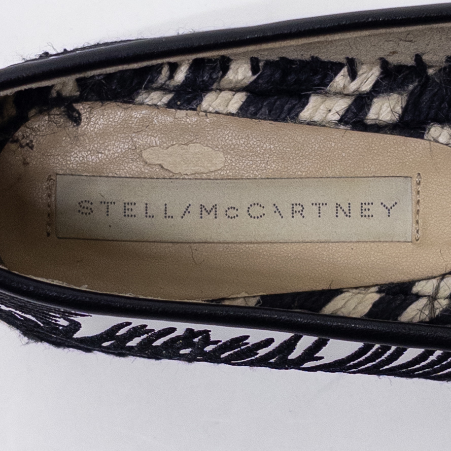 Stella McCartney Palm Embroidered Espadrilles