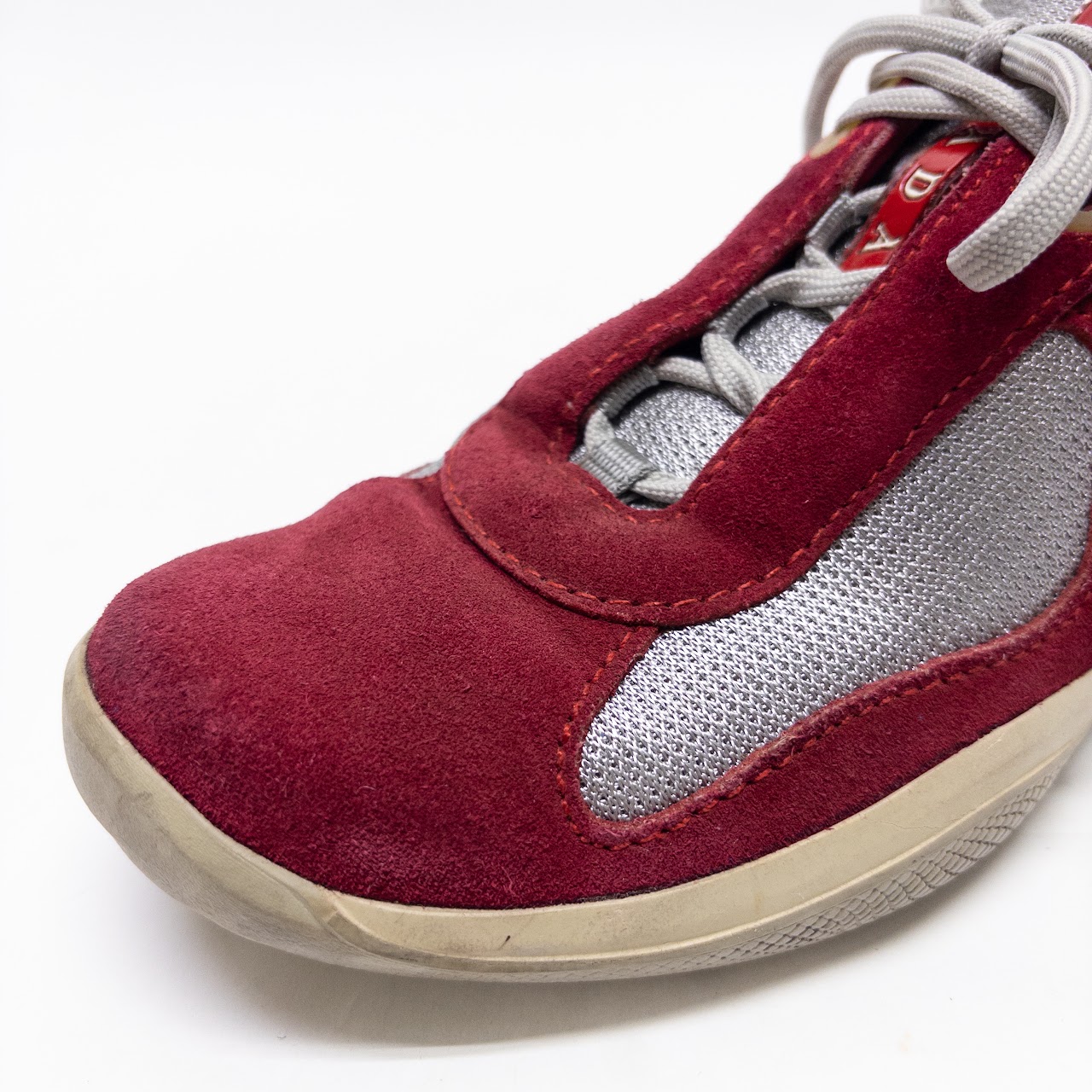 Prada Sport Vintage Americup Trainer Sneakers