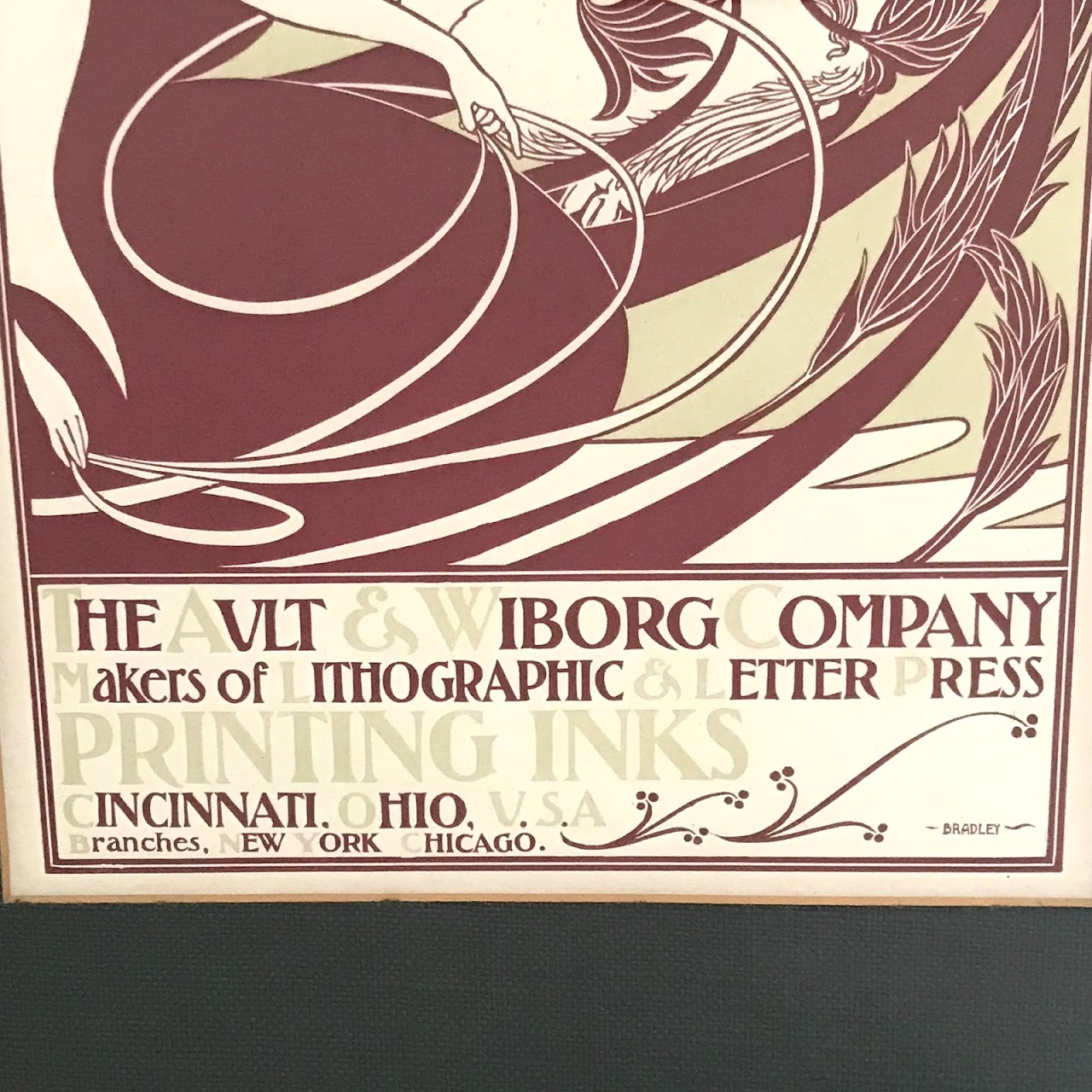 William Bradley 1902 Letterpress Advertisement