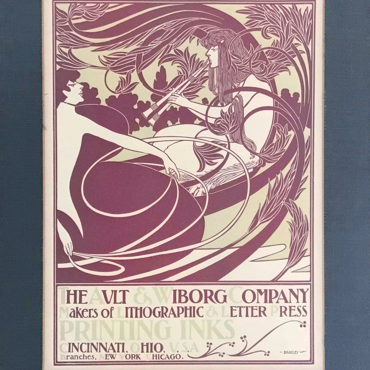 William Bradley 1902 Letterpress Advertisement