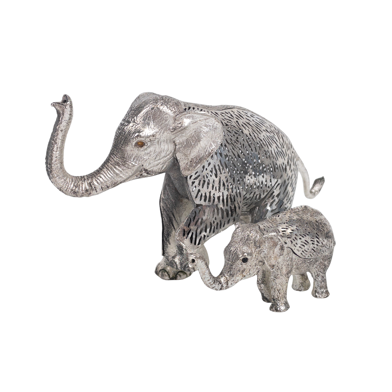 Christofle Silver Elephants Lot