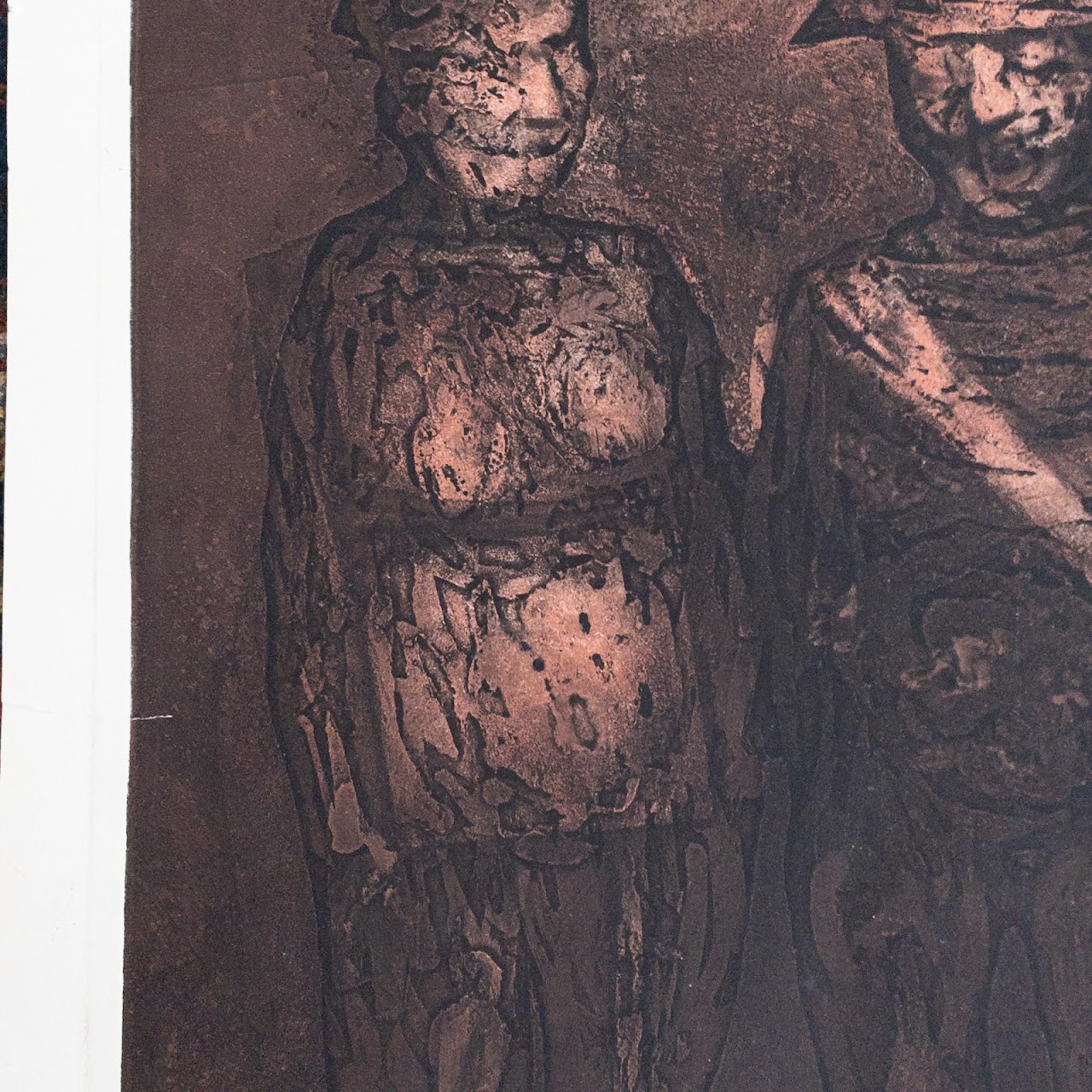 Chaim Koppelman Signed 'Mr. and Mrs.' Etching