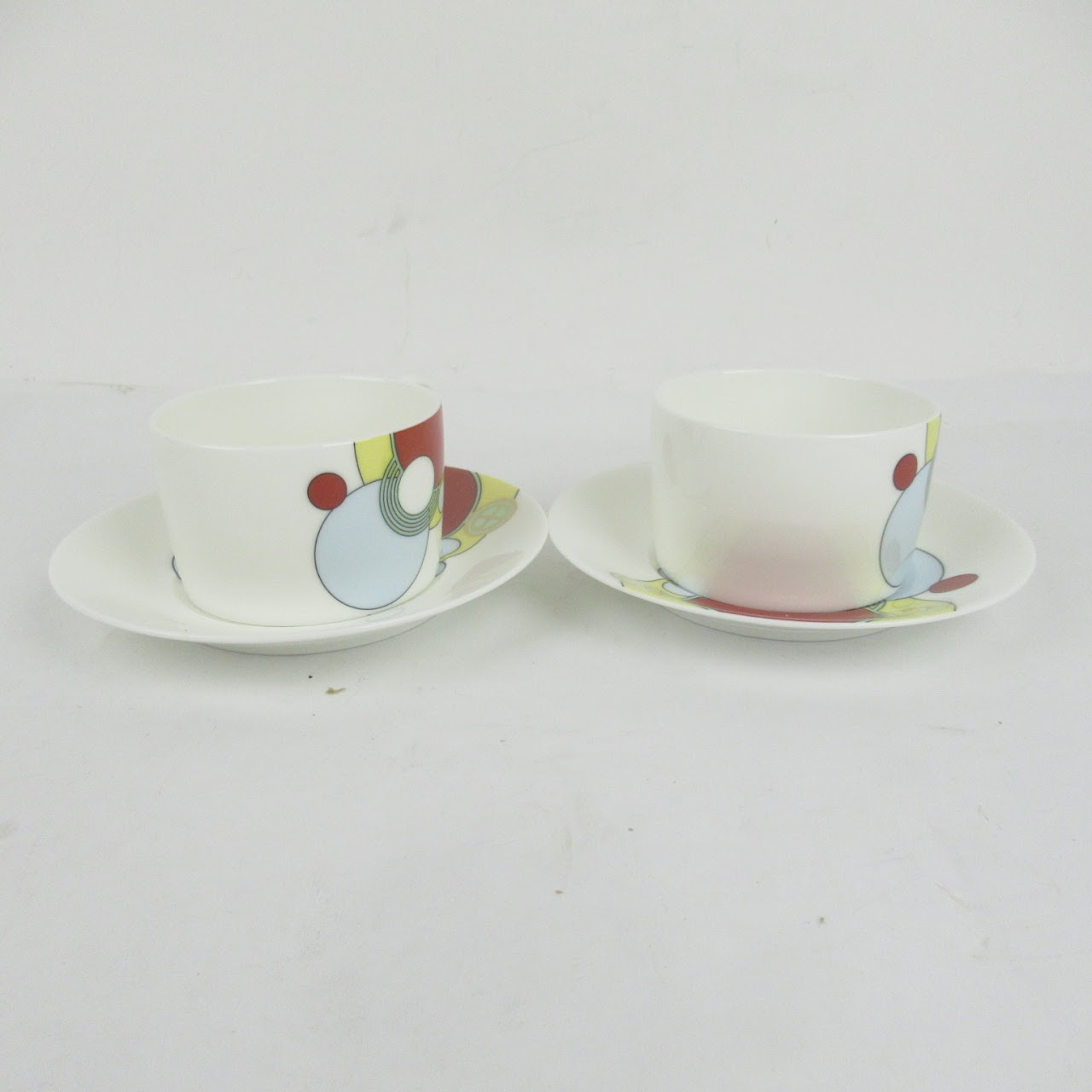 Frank Lloyd Wright Noritake Imperial Hotel Cup & Saucer Pair
