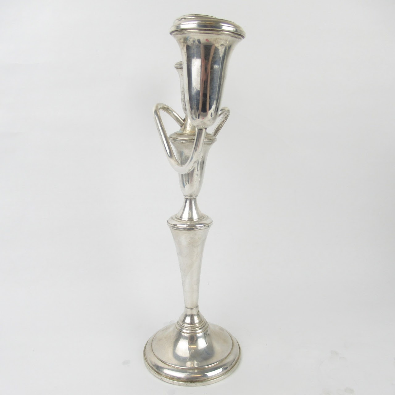 Sterling Silver Reed & Barton Weighted Candelabra Pair