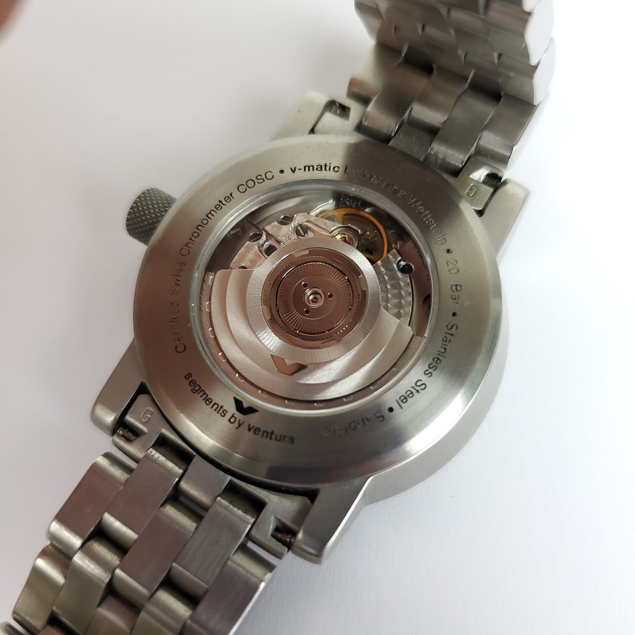 Hannes Wettstein Ventura V-Matic Chronometer Wristwatch