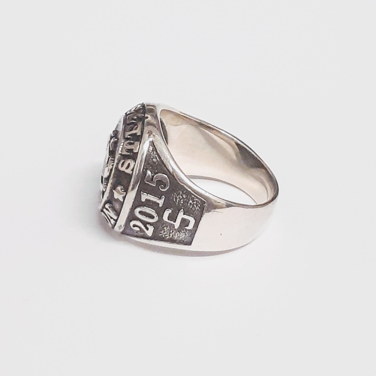 Sterling Silver King Baby Stetson Ring #2