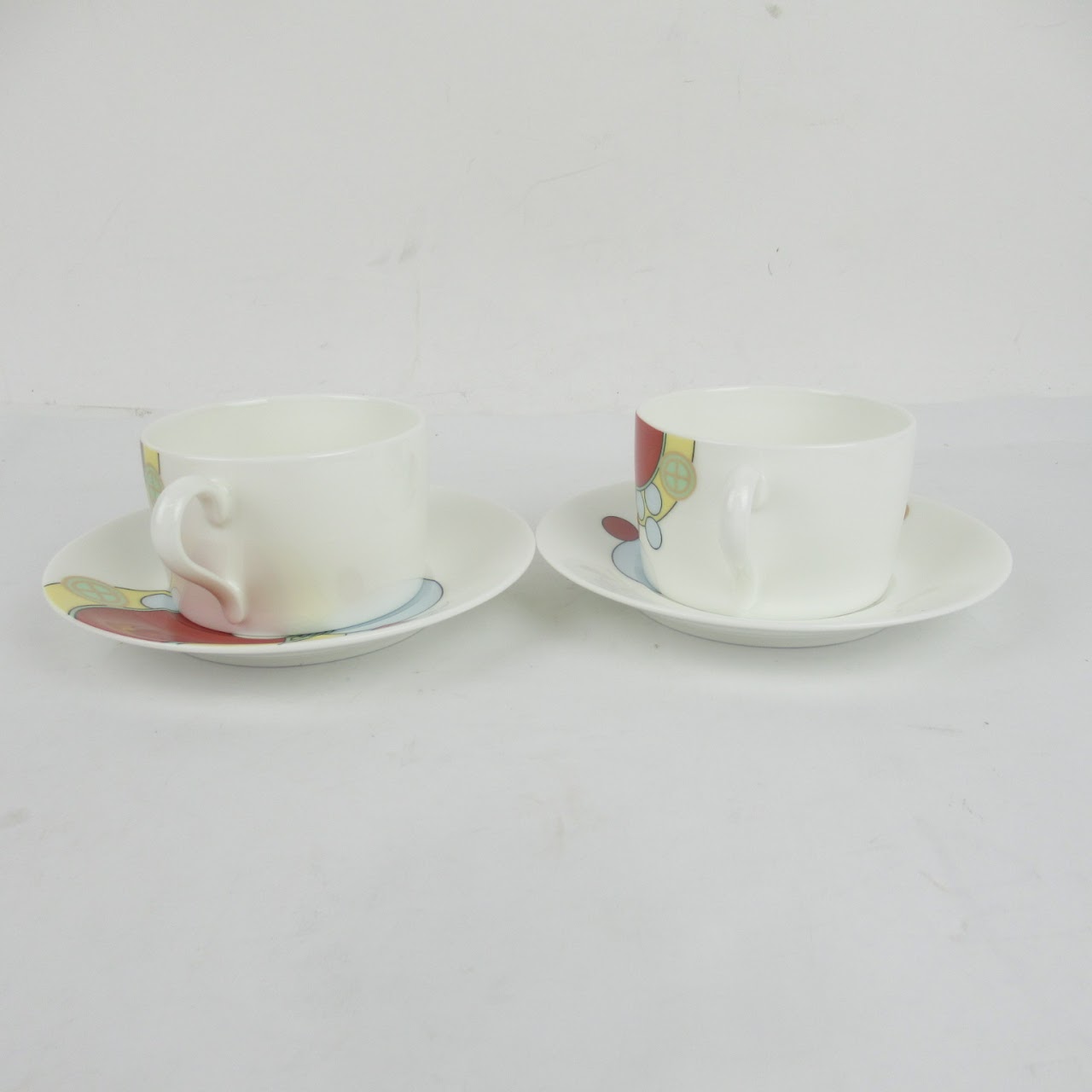 Frank Lloyd Wright Noritake Imperial Hotel Cup & Saucer Pair
